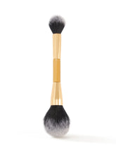 double-ended powder brush