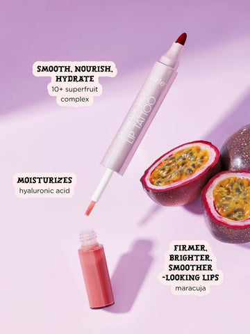 maracuja juicy lip tattoo