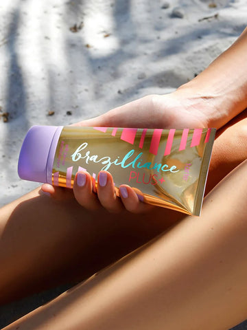 Brazilliance™ PLUS+ self-tanner with mitt