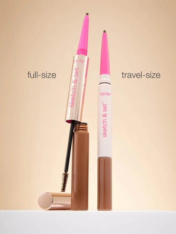 travel-size sketch & set™ brow pencil & tinted gel