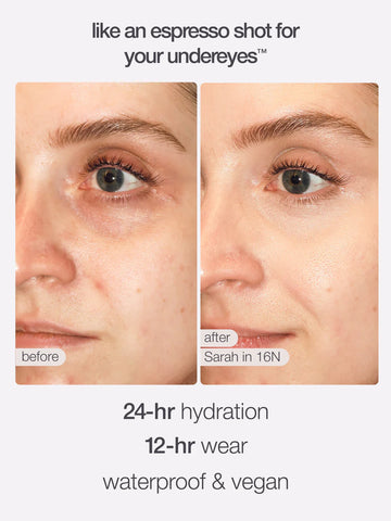 creaseless creamy full-coverage concealer