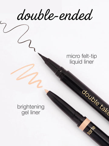 double take awake micro liquid liner & brightener