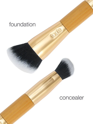 shape tape™ double-ended complexion brush