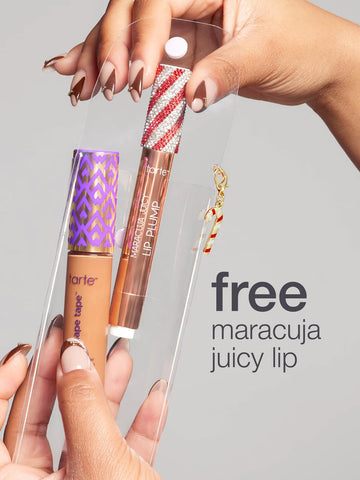 award winners best-sellers set & lip loop - shape tape™ concealer + free maracuja juicy lip