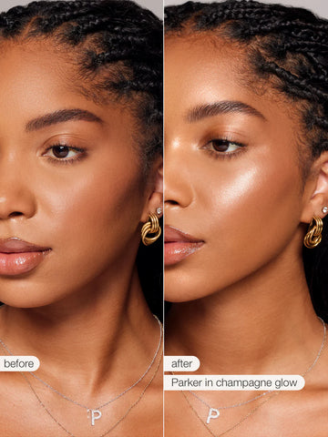 travel-size Amazonian clay shimmering light