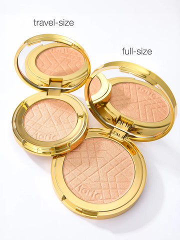 travel-size Amazonian clay shimmering light