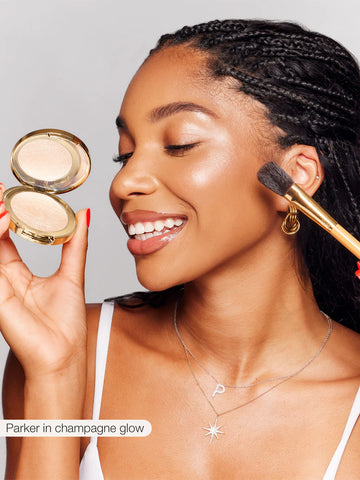 travel-size Amazonian clay shimmering light