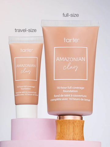 travel-size Amazonian clay 16-hour full coverage foundation
