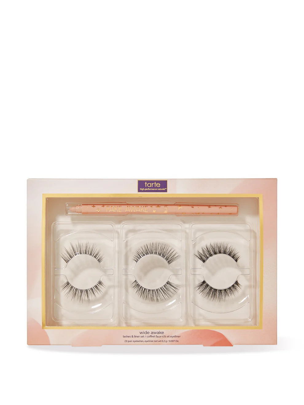 wide awake lashes & liner set