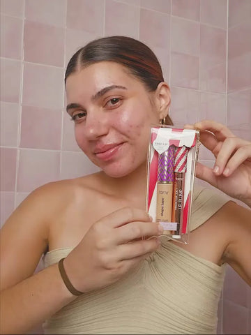 award winners best-sellers set & lip loop - shape tape™ concealer + free maracuja juicy lip