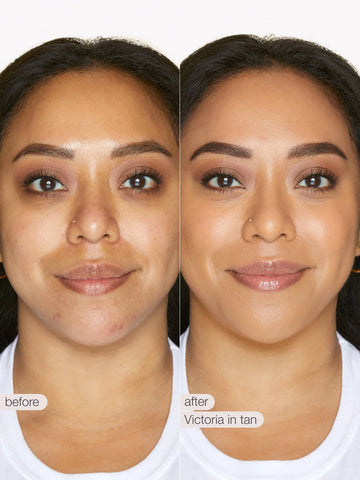 travel-size skin treat poreless tinted moisturizer SPF 20